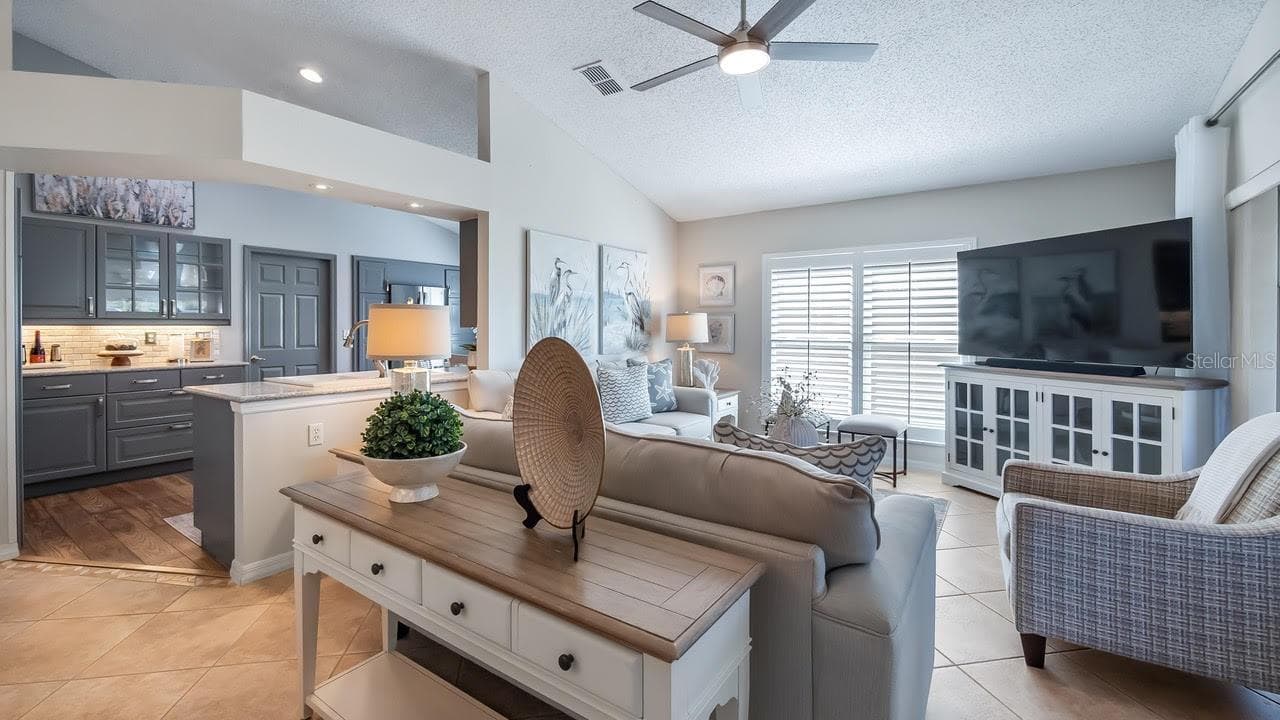 Living Room and Kitchen - 3720 DOUNE WAY, CLERMONT