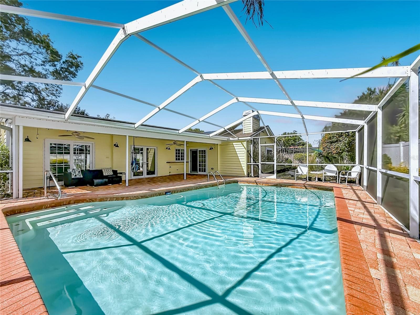 Pool is heated - 3120 SWAN LN, SAFETY HARBOR
