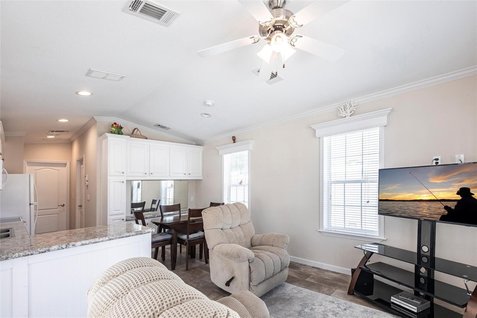 Living area vaulted ceilings - 1329 TROUT, PUNTA GORDA