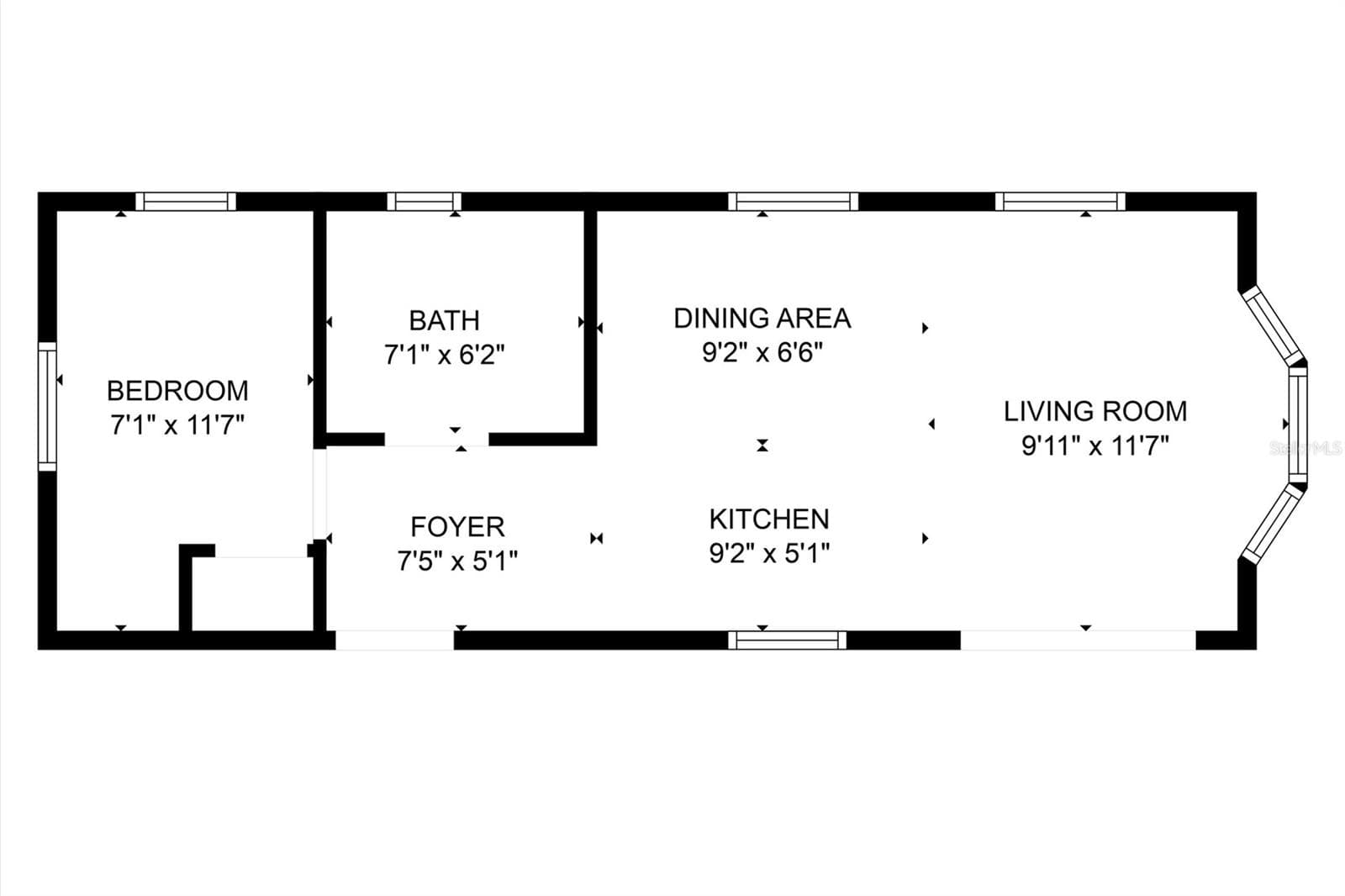 Floor plan - 1329 TROUT, PUNTA GORDA
