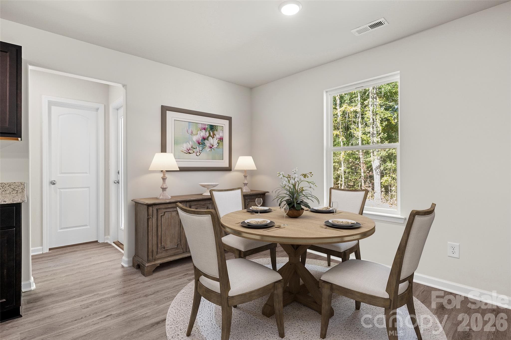 Dining area, virtually staged - 1699 Evans Drive, Lancaster