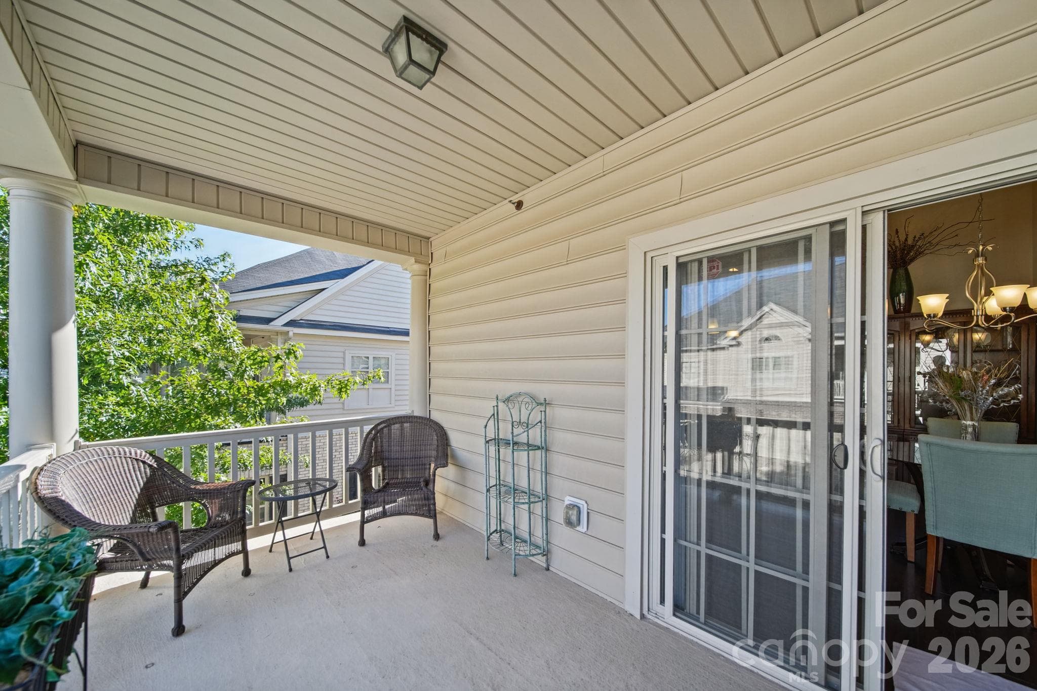 Covered Porch - 11621 Brachetto Place, Charlotte