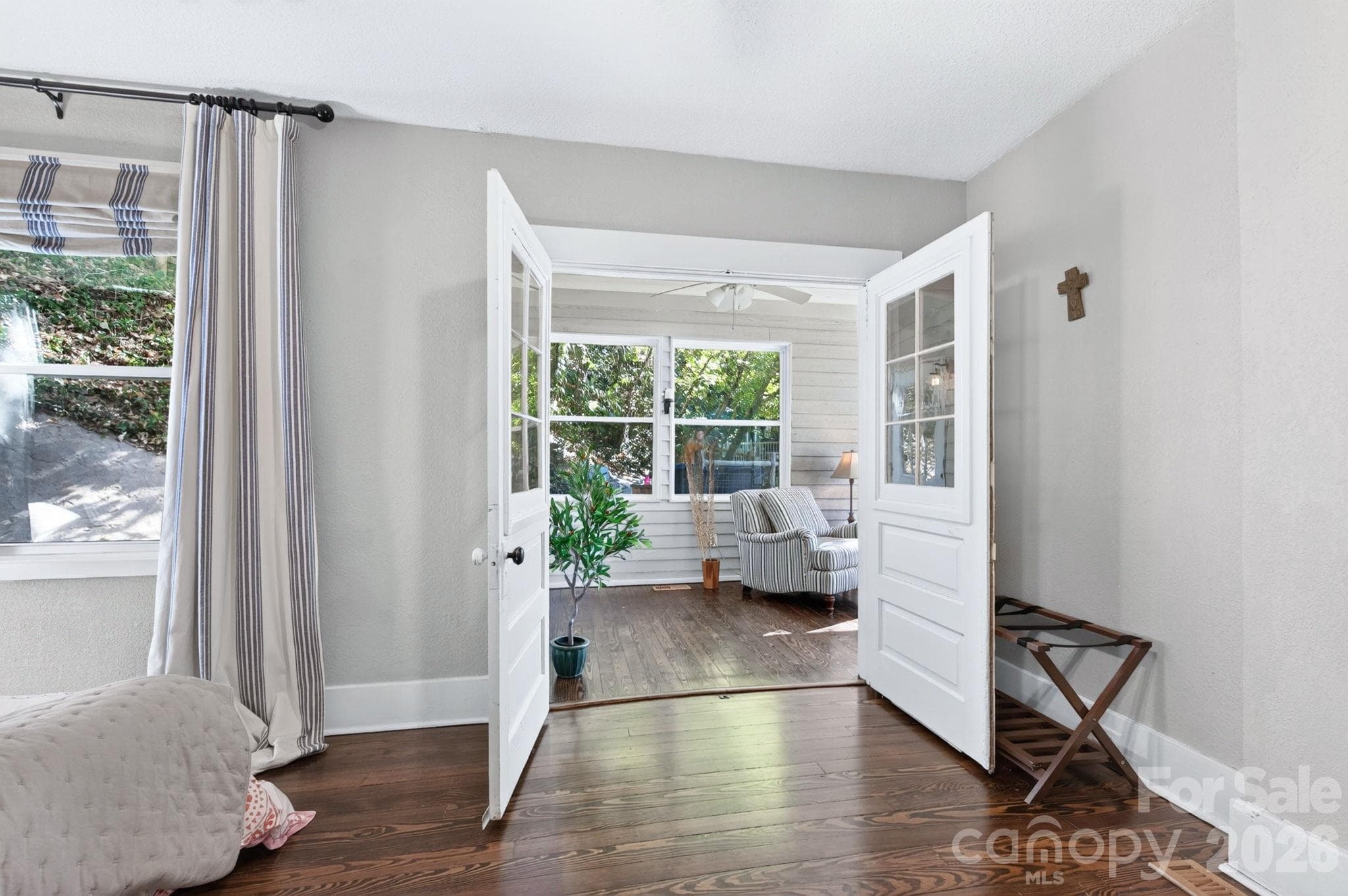 Entrance to sunroom from BR 2 - 2 Skyview Place, Asheville