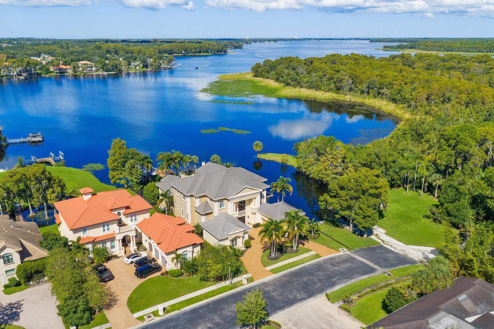 Enjoy the Exceptional Peninsula Setting - 2056 COVE TRCE, PALM HARBOR