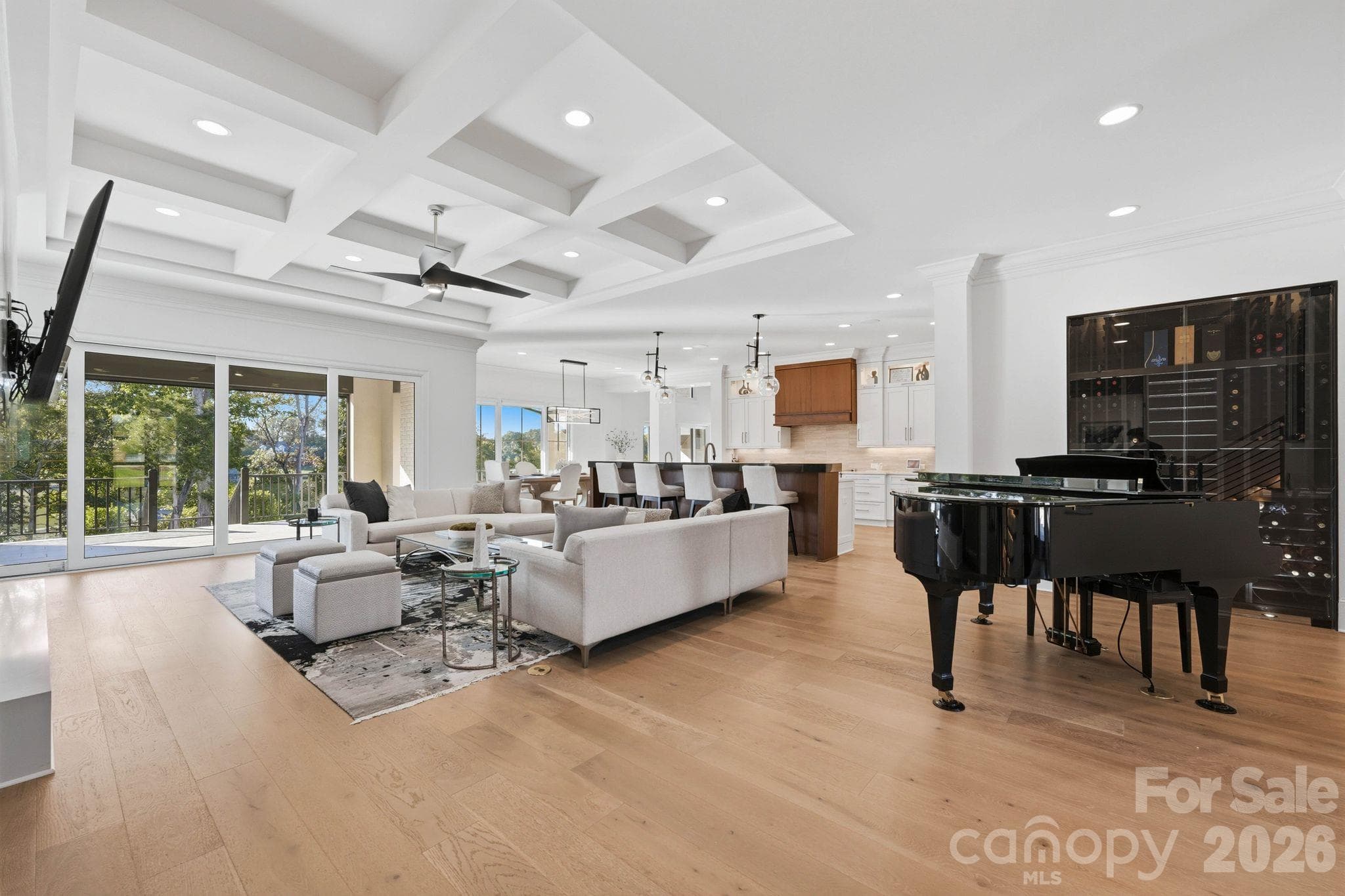 Open concept main living area - 1016 Timberlake Point, Belmont
