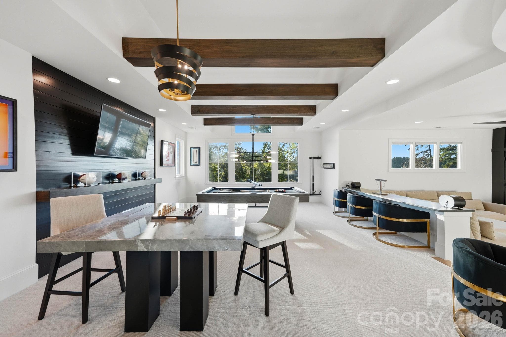 Media room / rec room - 1016 Timberlake Point, Belmont