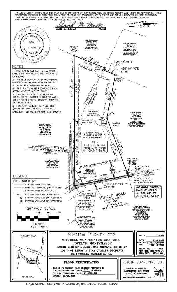 Lot at 13490 Mullis Road, Midland, photo 6 of 6