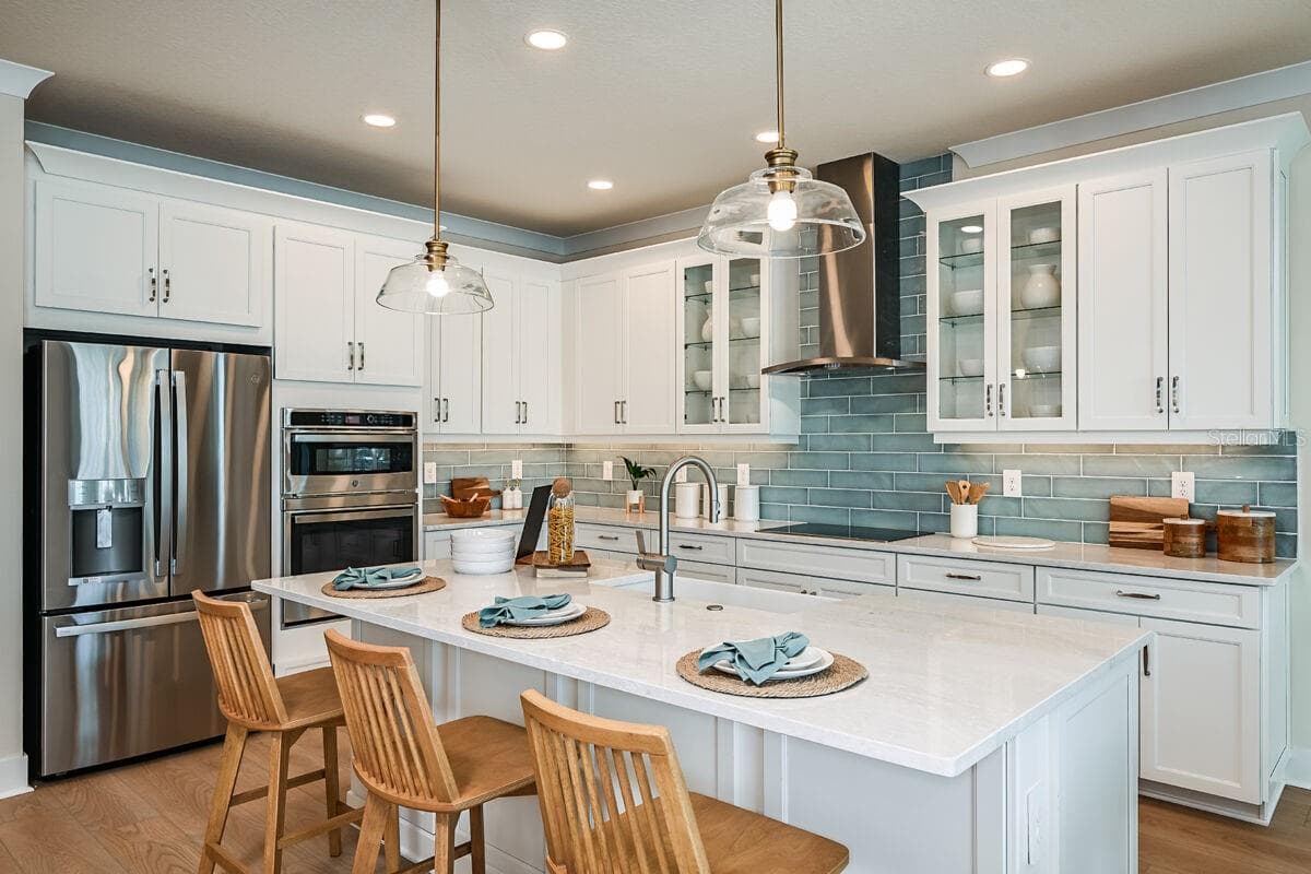 Kitchen-Pictures are of Model Home for representational purposes only. - 24496 SW KINGSWAY CIR, LAKE SUZY