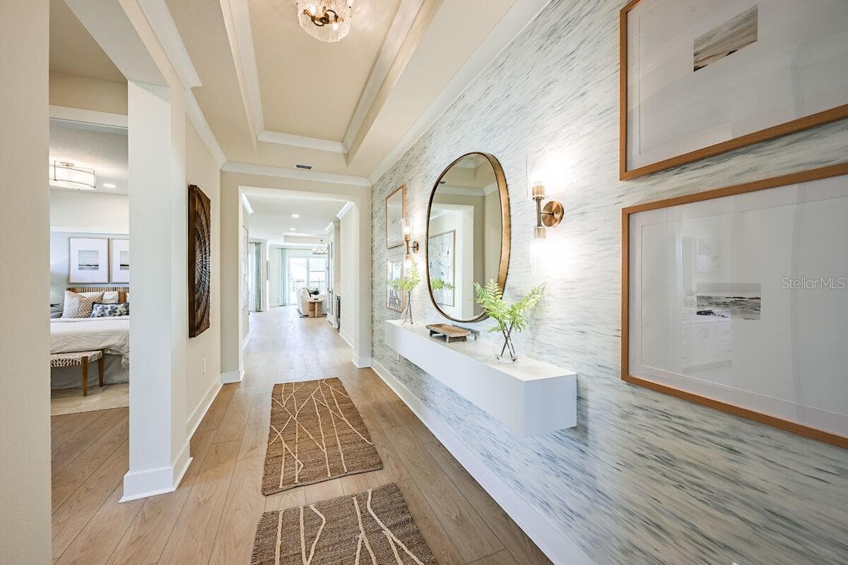 Foyer-Pictures are of Model Home for representational purposes only. - 24496 SW KINGSWAY CIR, LAKE SUZY