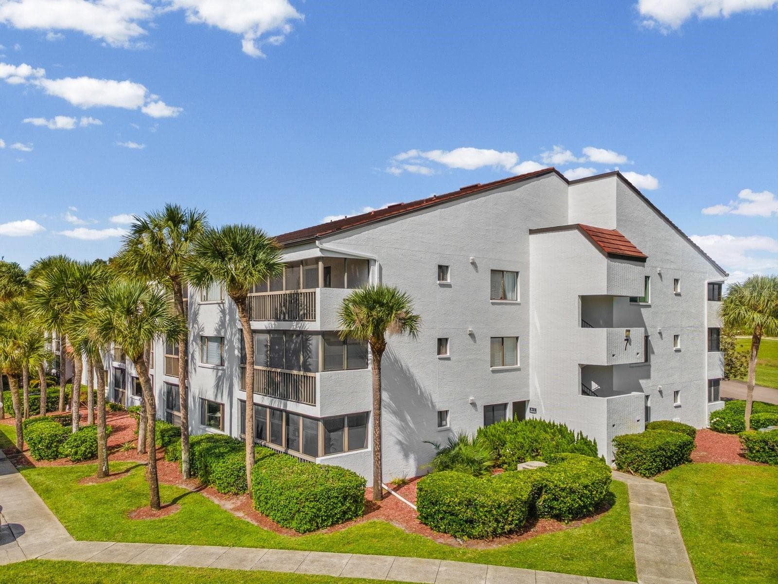 Lots of palms and nice landscaping - 2593 COUNTRYSIDE BLVD #7304, CLEARWATER