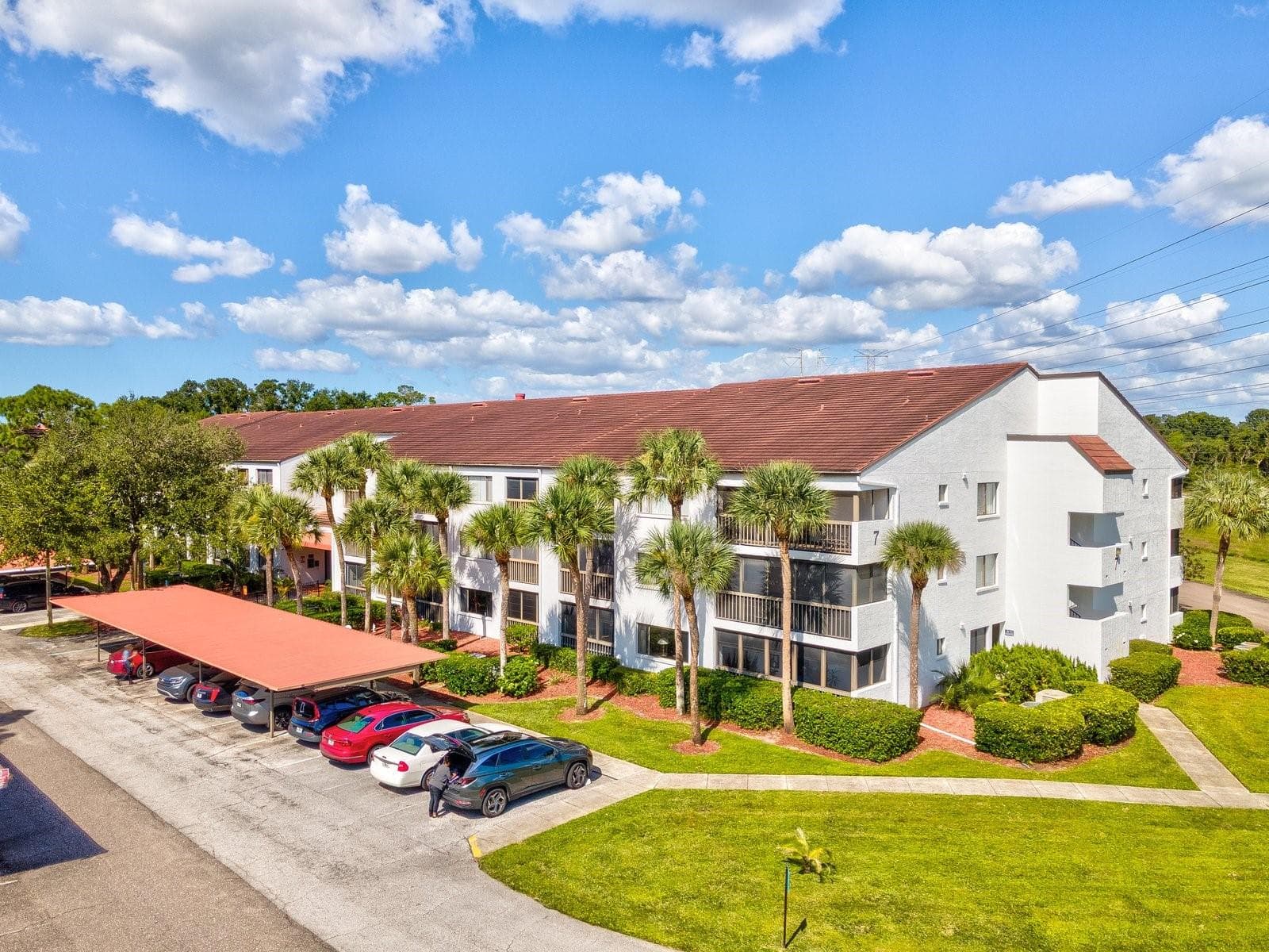 Covered parking and guest parking - 2593 COUNTRYSIDE BLVD #7304, CLEARWATER