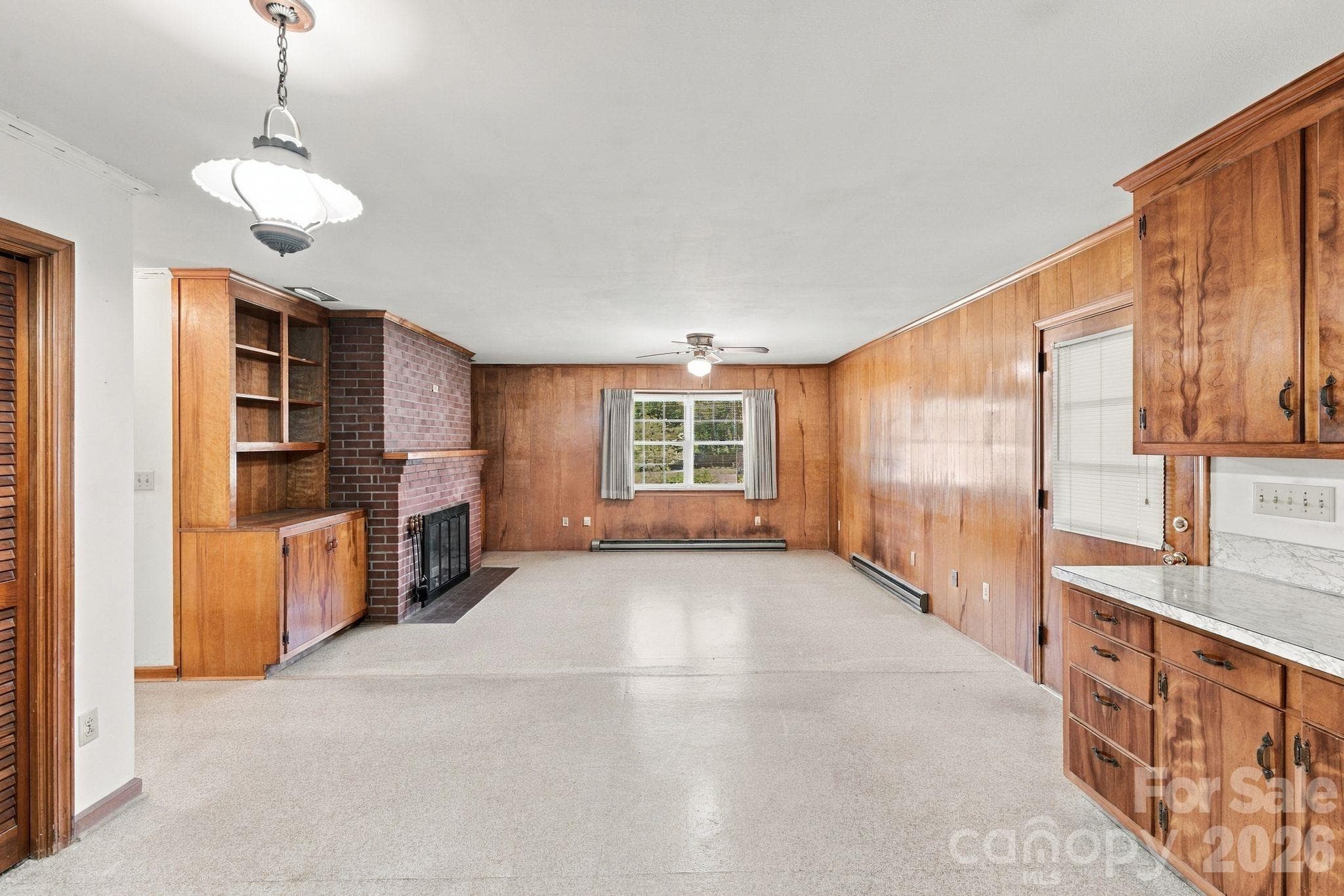 Open Concept Kitchen and Den - 140 Winterlocken Road, Salisbury