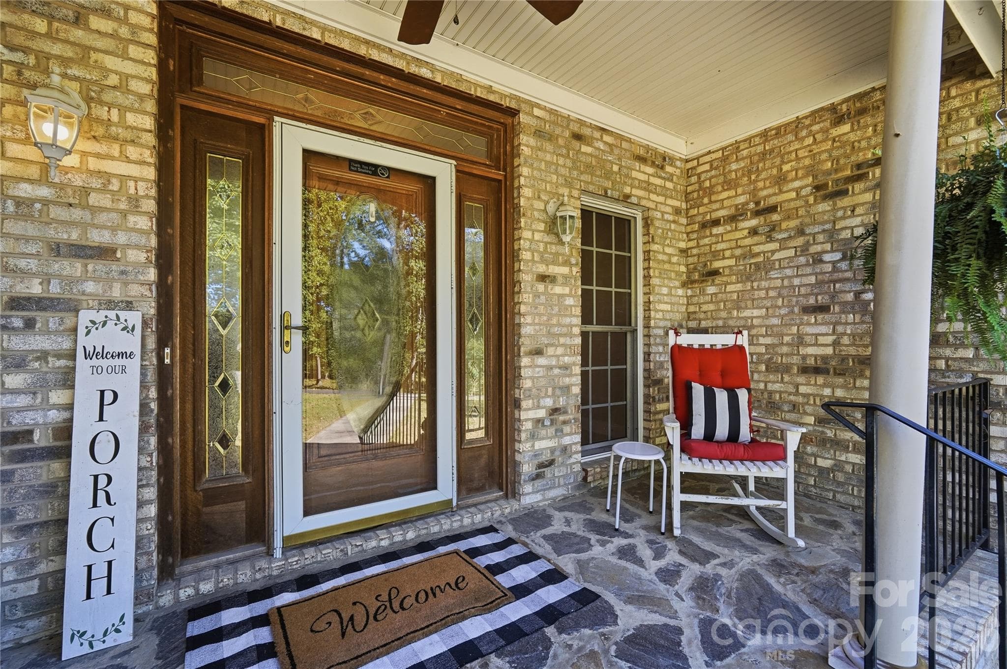 Welcome, welcome, welcome!!  Impressive entrance with natural stone on front porch.  So many unique features to this, your dream home.  Quiet, country elegance. - 244 Ruth Boulevard, Peachland