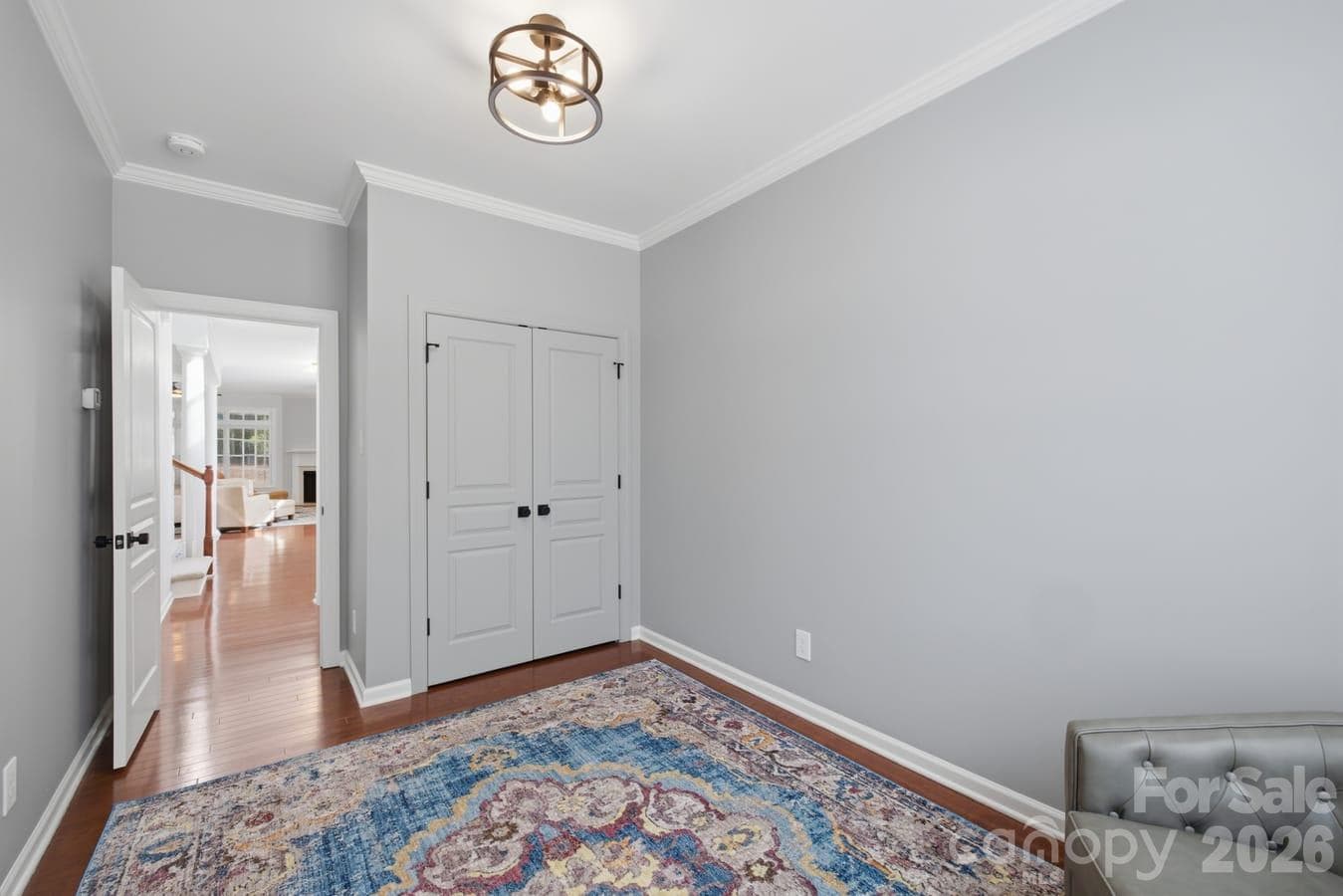 Bedroom/Office on the main level - 8424 Loxton Circle, Charlotte
