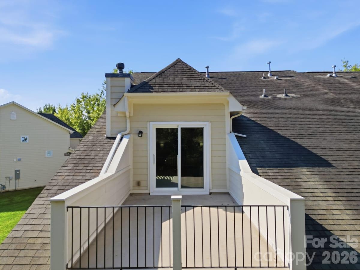 Terrace off of primary bedroom - 8424 Loxton Circle, Charlotte