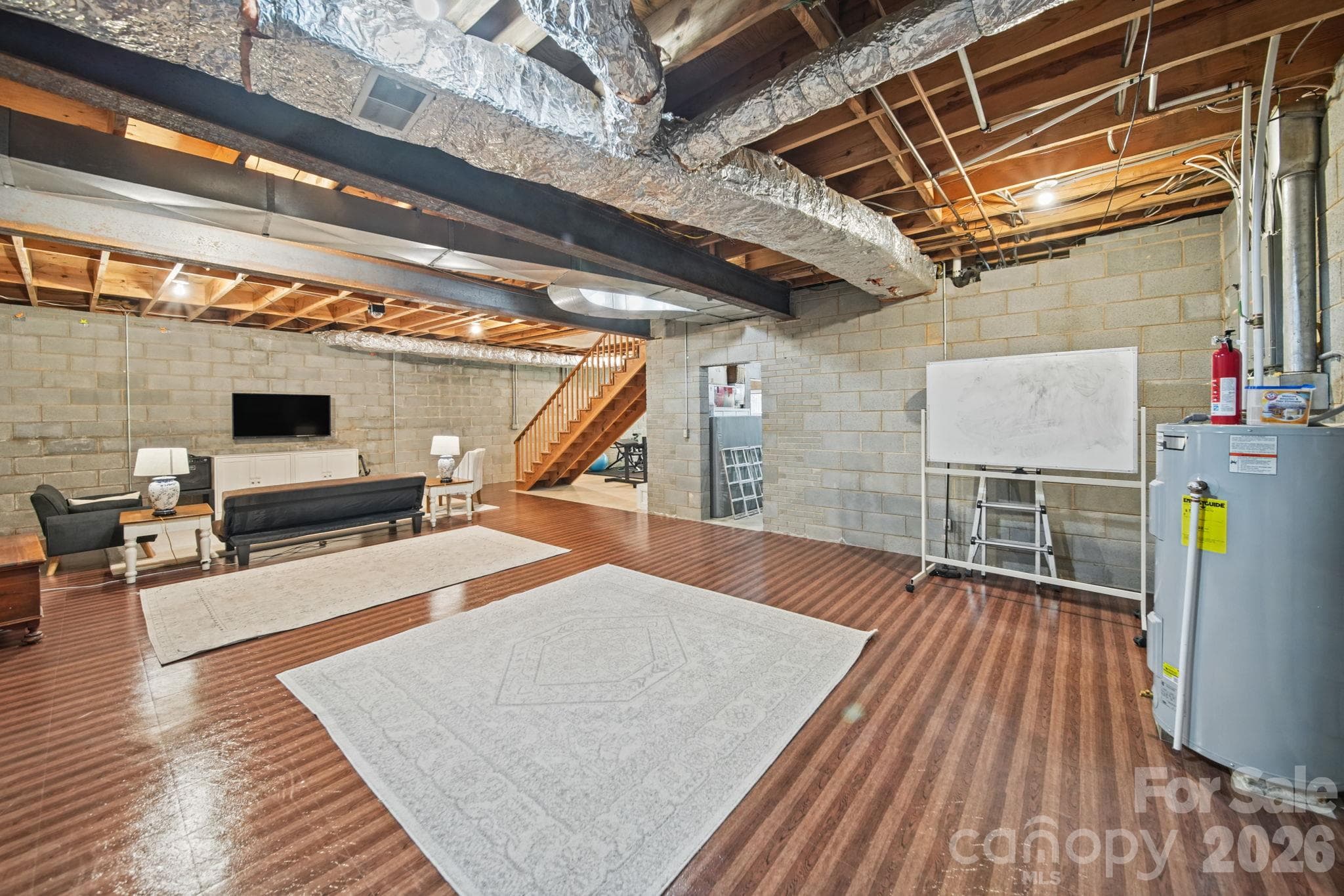 Full basement - 1500 Lee Lynn Road, Albemarle