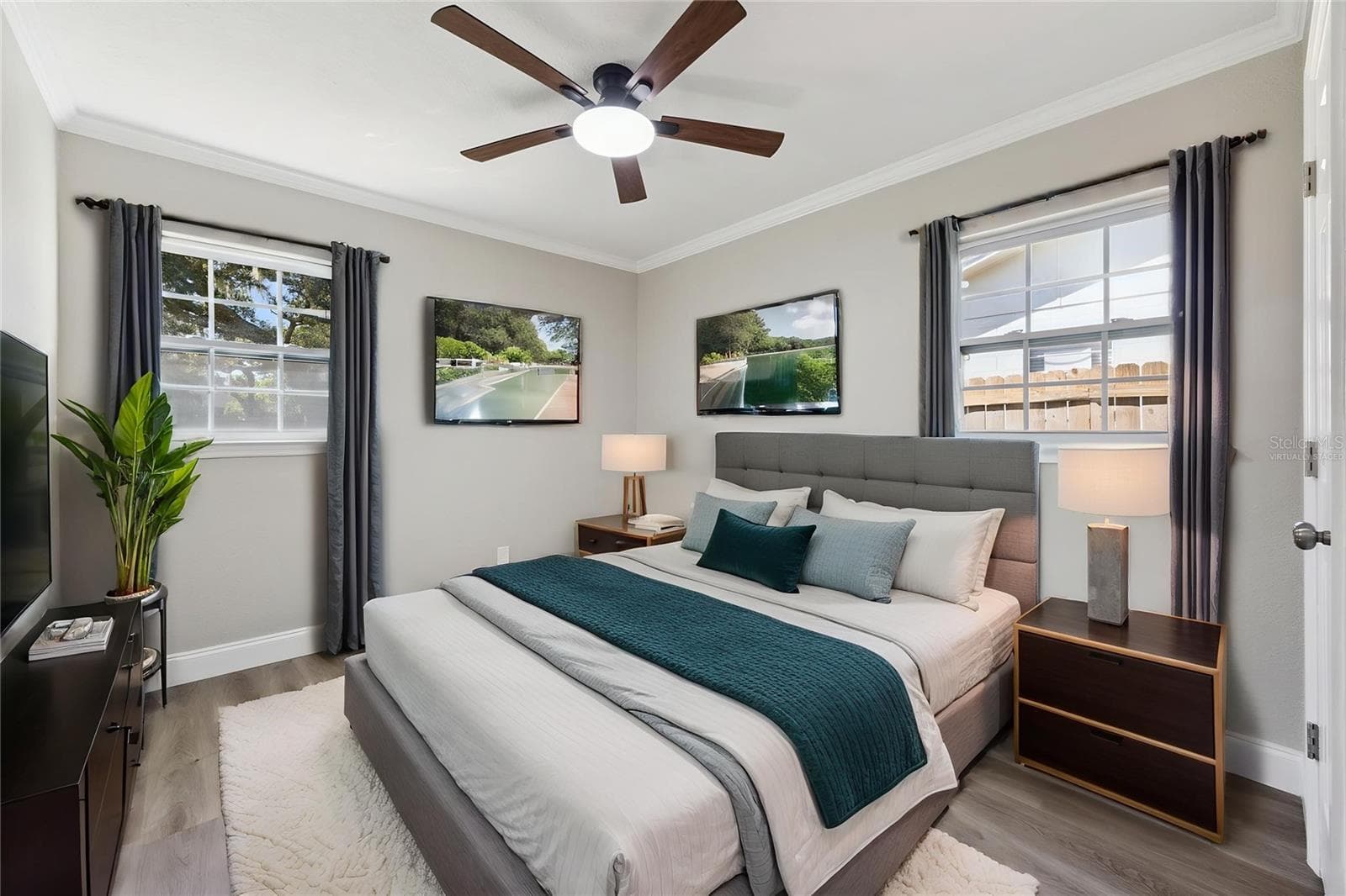Virtually Staged - Primary Suite - 720 GEORGIA AVE, LONGWOOD