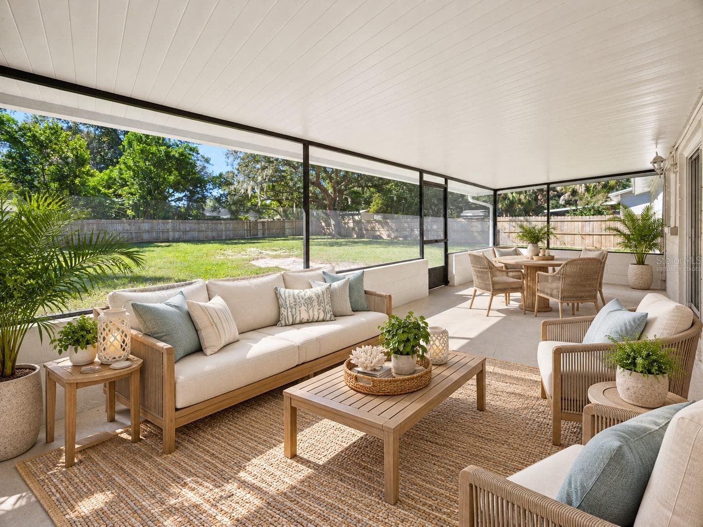Virtually Staged Expansive Lanai Interior - 720 GEORGIA AVE, LONGWOOD