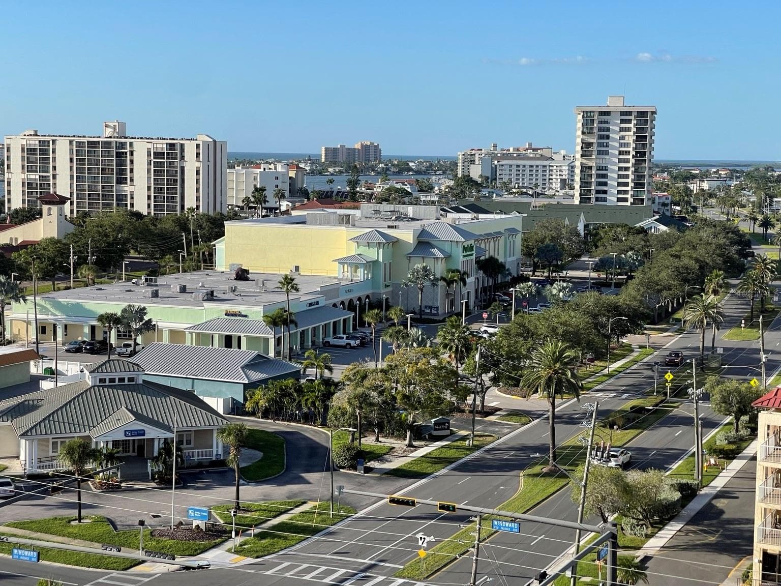 Island Estates skyline and surrounding waterfront neighborhood - 51 ISLAND WAY #1109, CLEARWATER