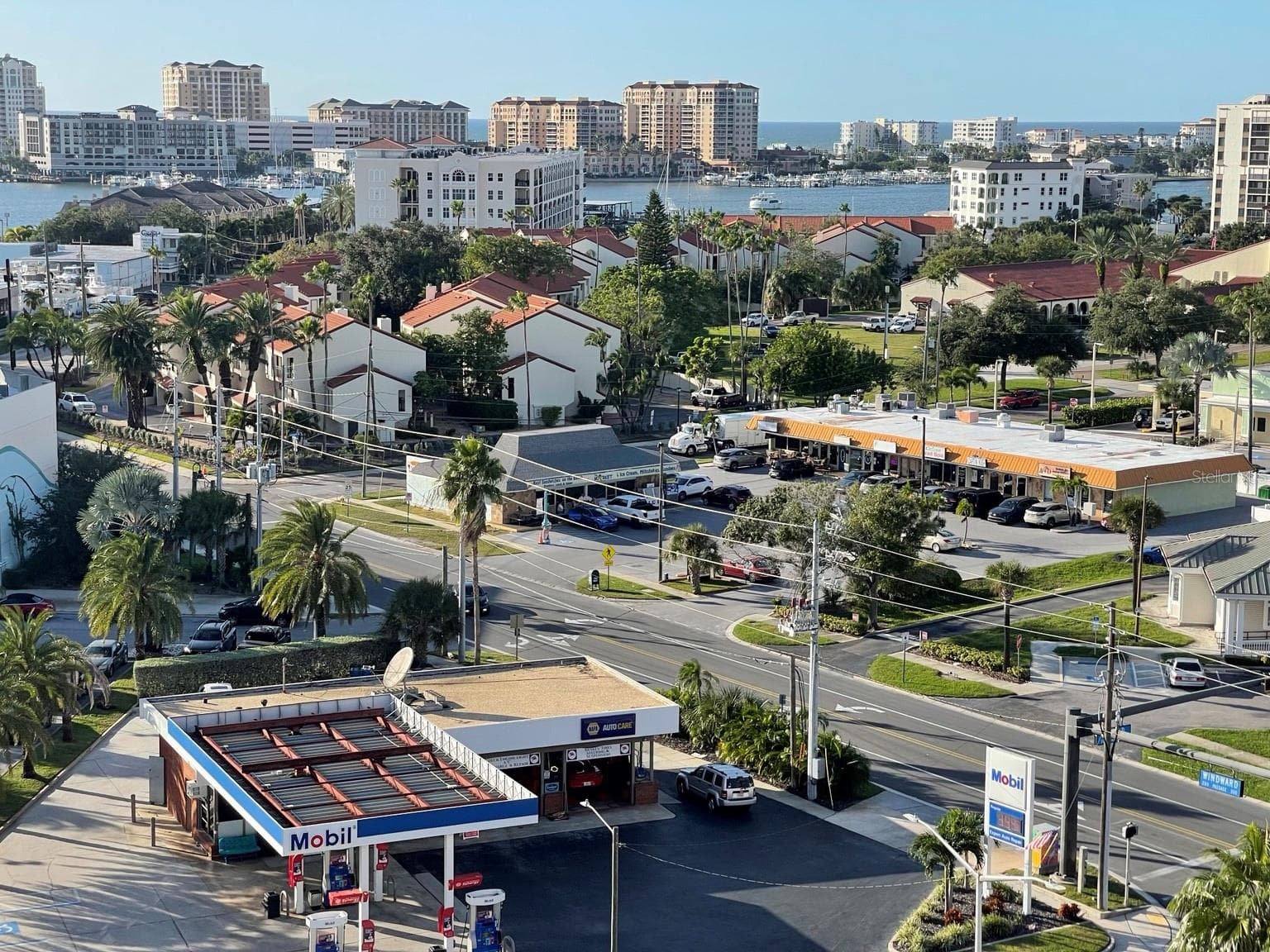 Panoramic view across Island Estates towards Clearwater Beach - 51 ISLAND WAY #1109, CLEARWATER