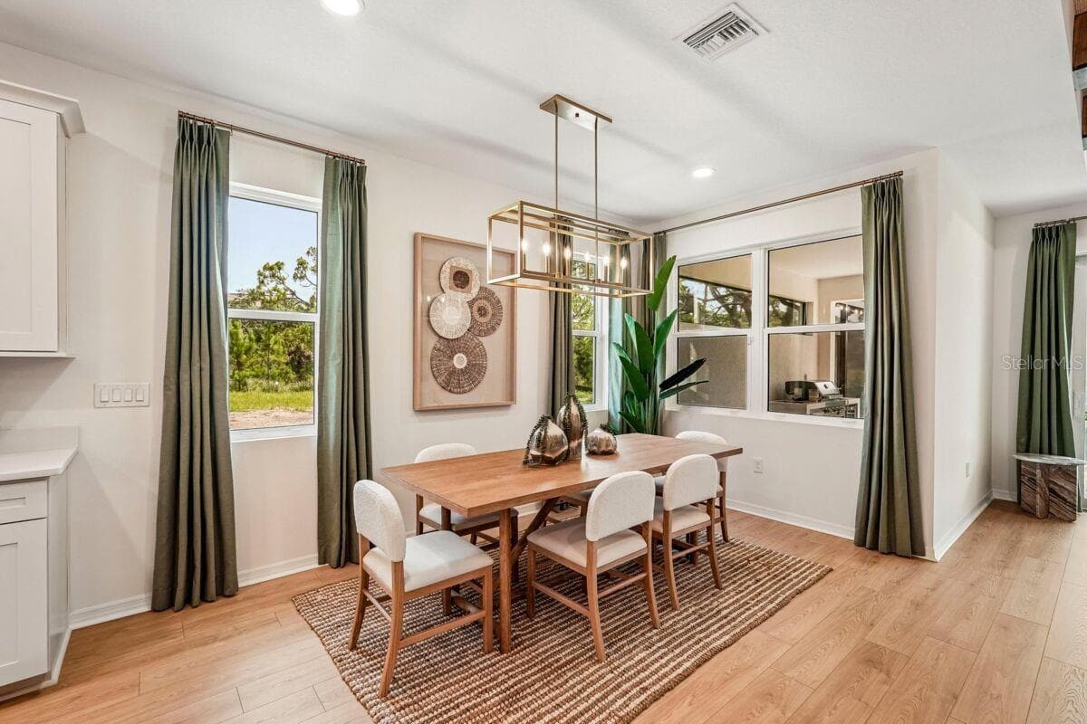 Dining Room-Pictures are of Model Home for representational purposes only. - 24520 SW KINGSWAY CIR, LAKE SUZY