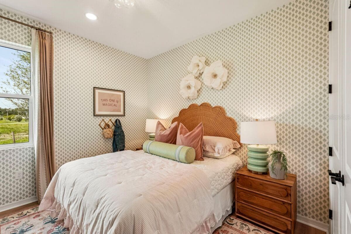 Bedroom 3-Pictures are of Model Home for representational purposes only. - 24520 SW KINGSWAY CIR, LAKE SUZY