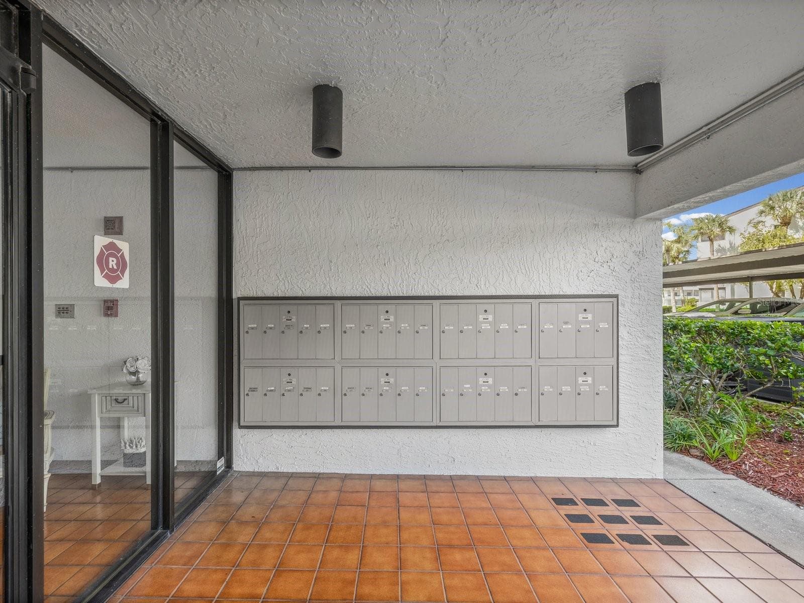 Mail center by building entry - 2593 COUNTRYSIDE BLVD #7304, CLEARWATER