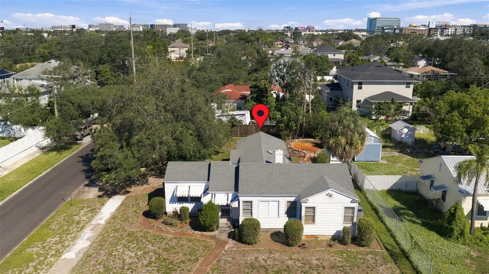 Overhead View North - 3817 W NORTH A ST, TAMPA
