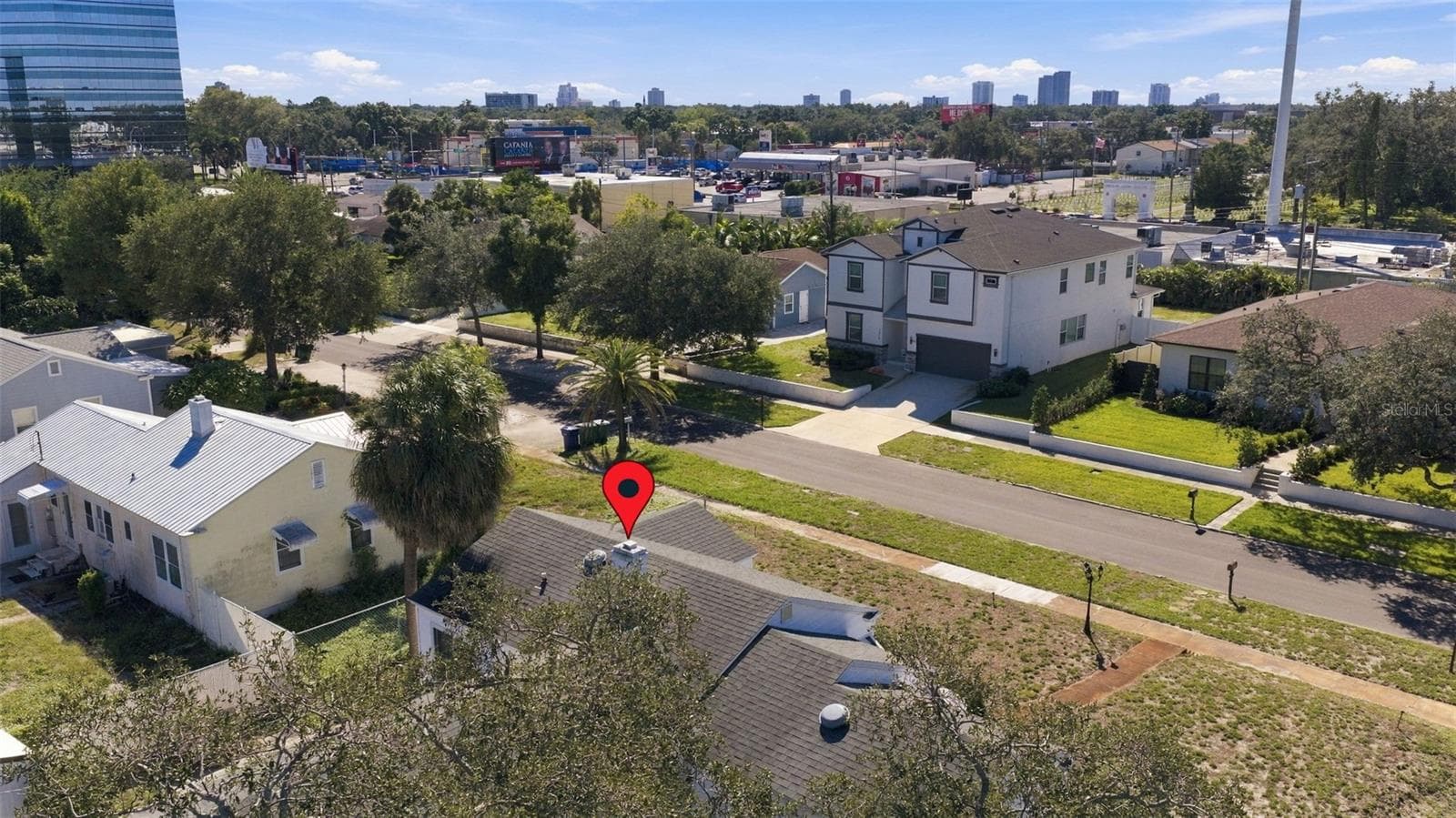 Overhead Southeast to Downtown Tampa - 3817 W NORTH A ST, TAMPA