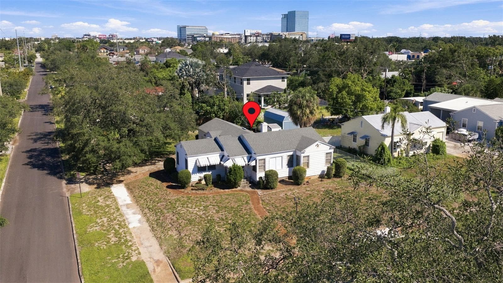 Overhead North on Church Street to Midtown Restaurants and Shopping - 3817 W NORTH A ST, TAMPA
