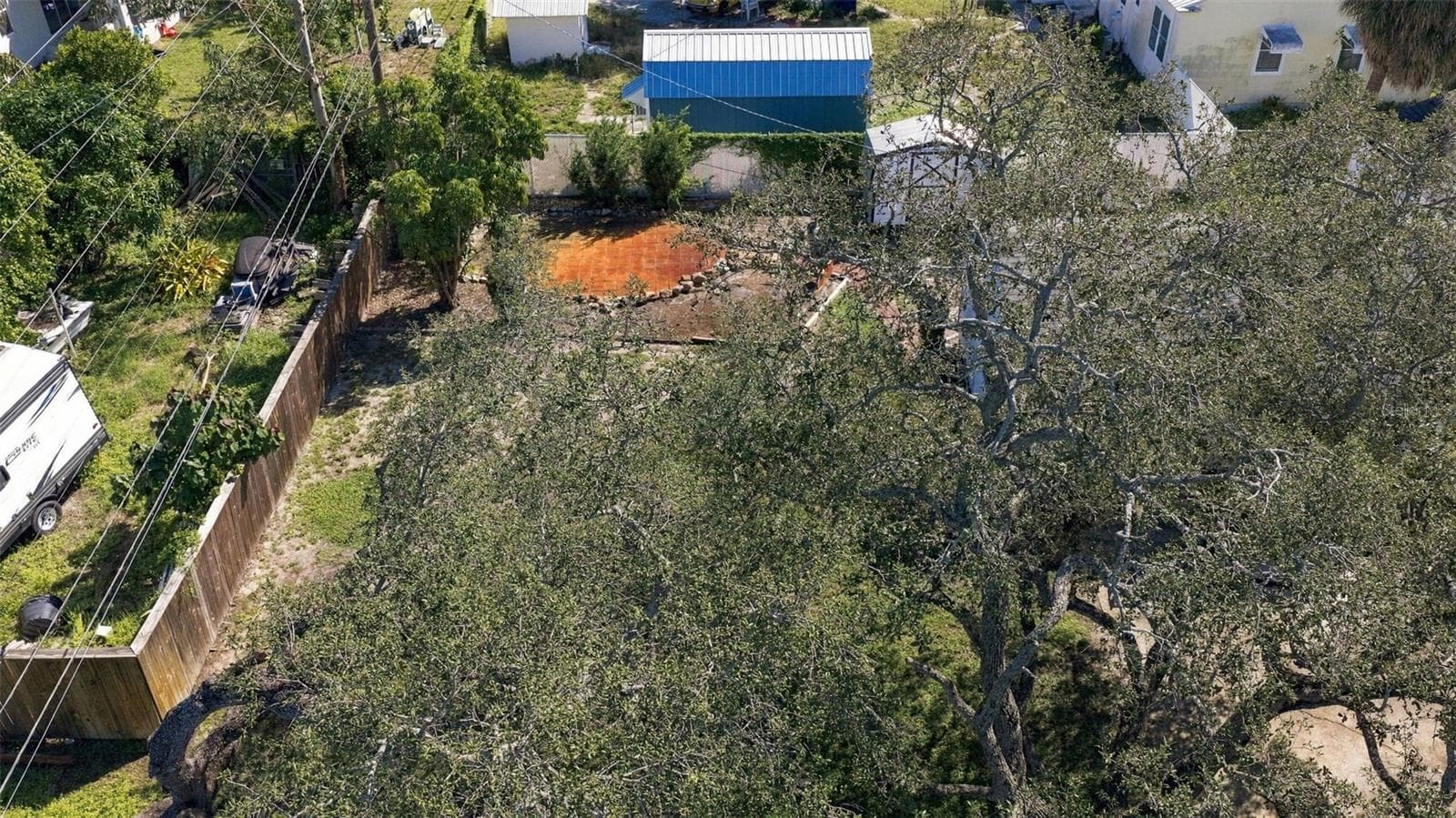 Overhead backyard - 3817 W NORTH A ST, TAMPA