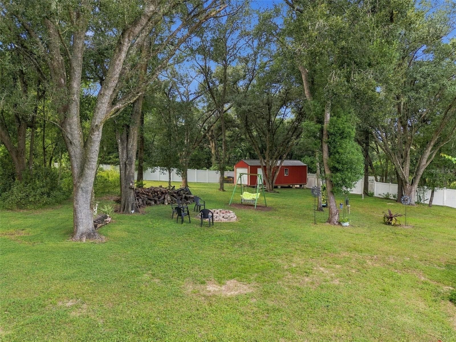 Clearing and Storage Shed - 9909 PINE LEAF LN, DADE CITY