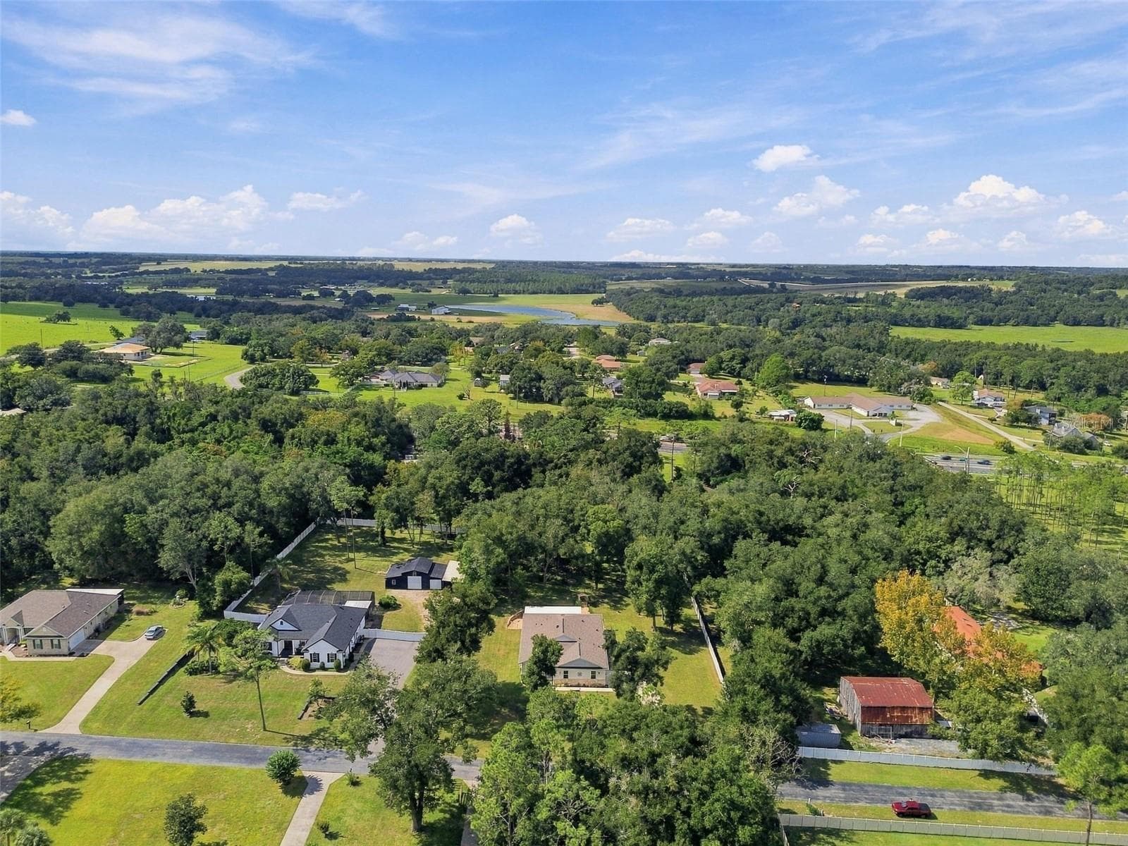 Aerial of Property and Community - 9909 PINE LEAF LN, DADE CITY