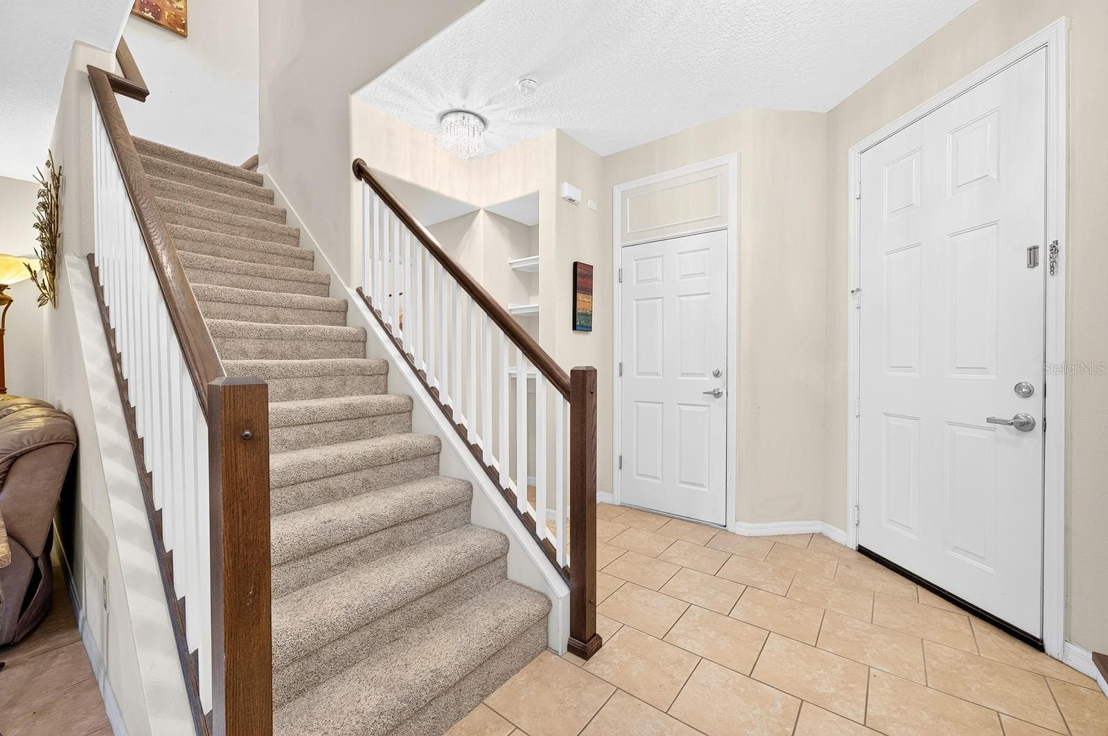 Major updates include a NEW ROOF (2025), FRESH EXTERIOR PAINT (2025), LUXURY EXTRA-HIGH-PILE CARPET installed in 2020, and an AIR HANDLER REPLACEMENT in 2021. - 2109 VICTORIA GLEN DR, SANFORD