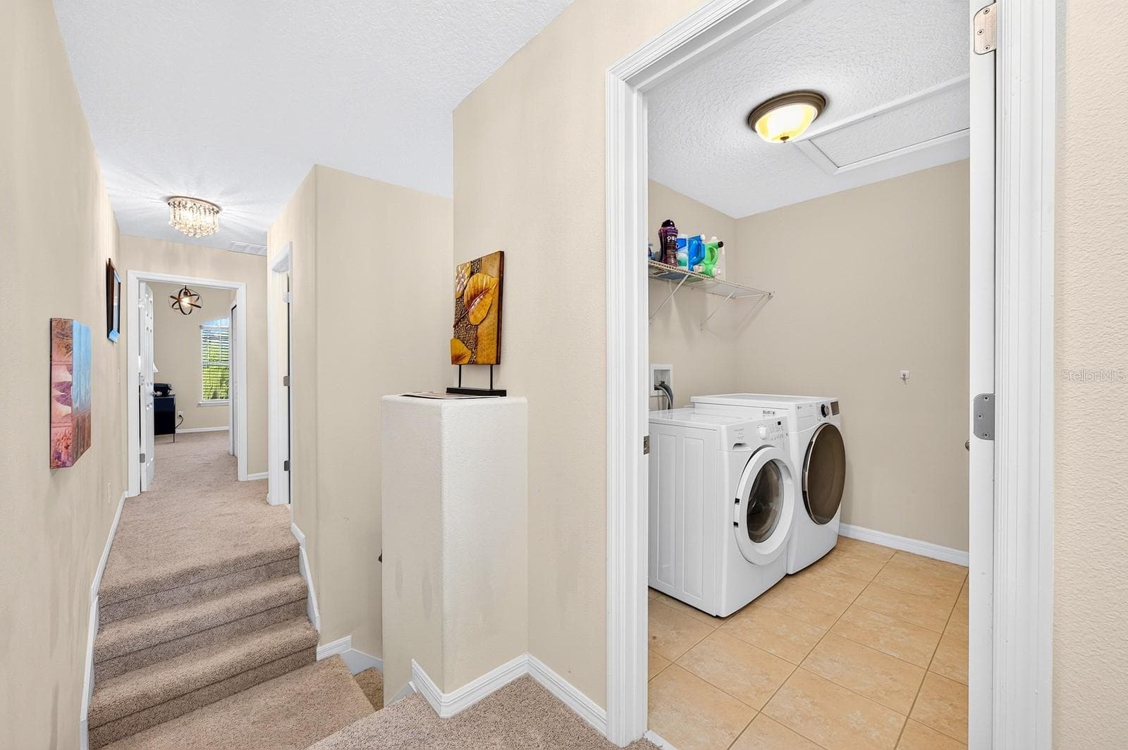 You’ll also appreciate the dedicated Laundry Room, complete with an included washer, a NEWER DRYER (2023) and a convenient storage closet. - 2109 VICTORIA GLEN DR, SANFORD