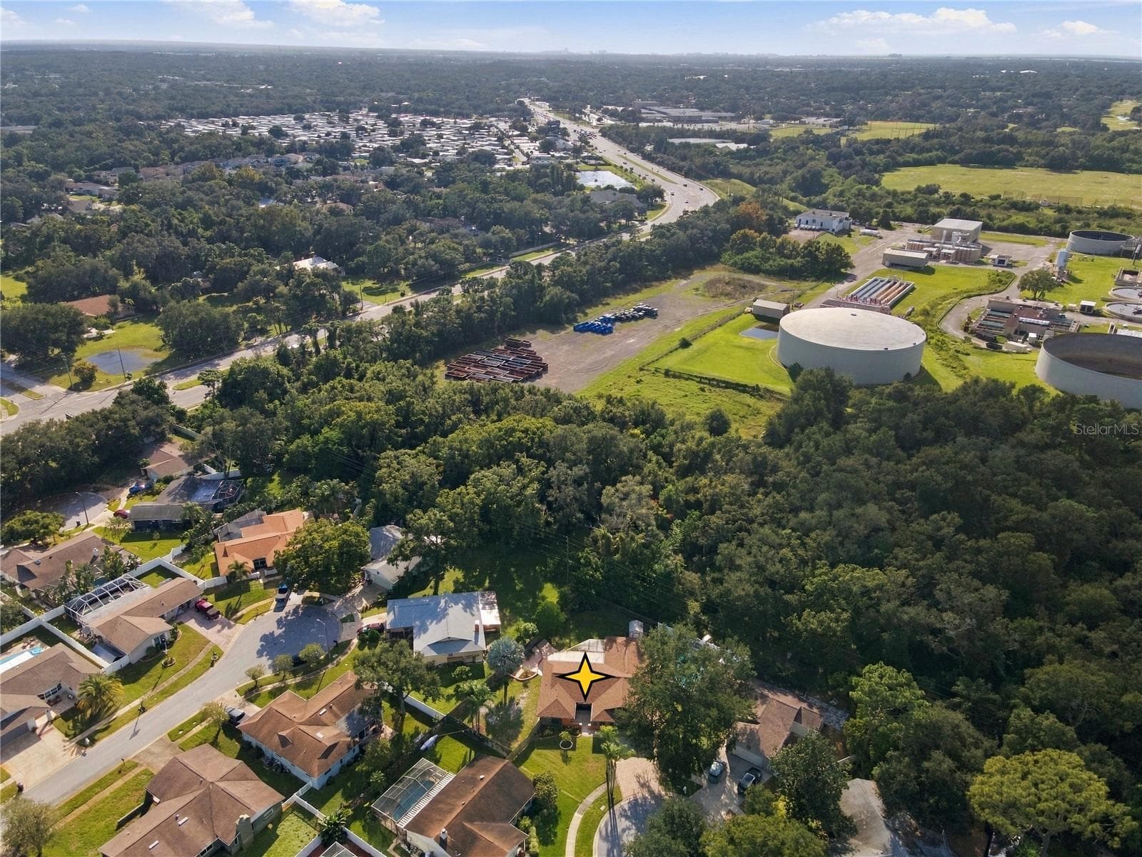 83.Aerial Views Show You Proximity to Tampa Bay, Clearwater, Dunedin.. All Very Short Rides! - 112 PEACOCK CIR, SAFETY HARBOR