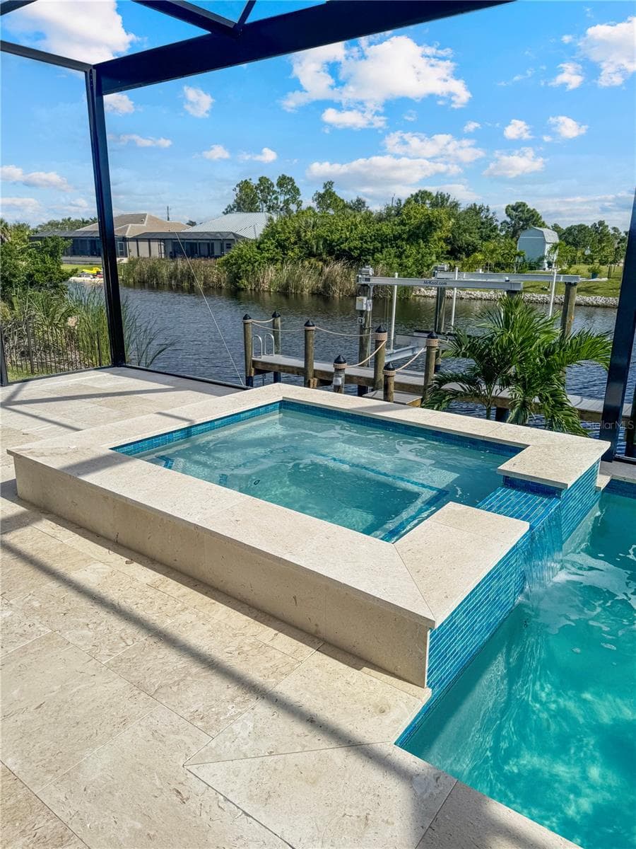 Heated Saltwater Spa with Pool and Canal View - 8568 SANTA CRUZ DR, PORT CHARLOTTE