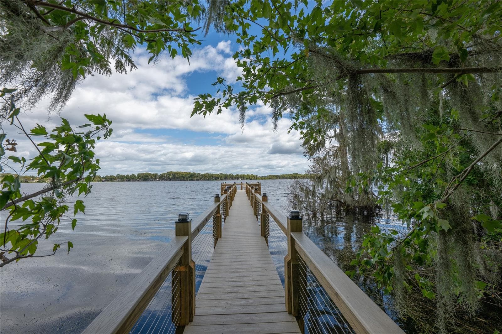 pier on lake - 1166 CARMEL CIR #200, CASSELBERRY