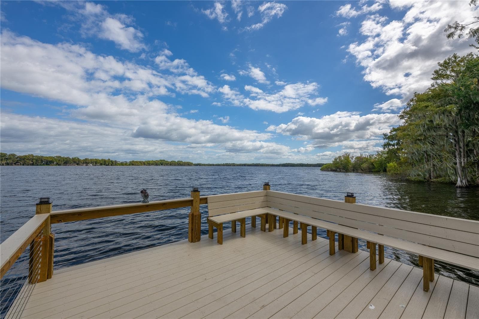 dock on lake - 1166 CARMEL CIR #200, CASSELBERRY