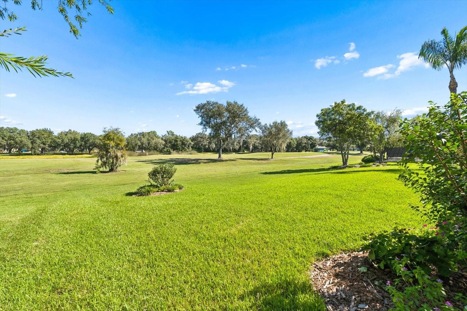 View from the patio - 9921 LAUREL VALLEY AVENUE CIR, BRADENTON
