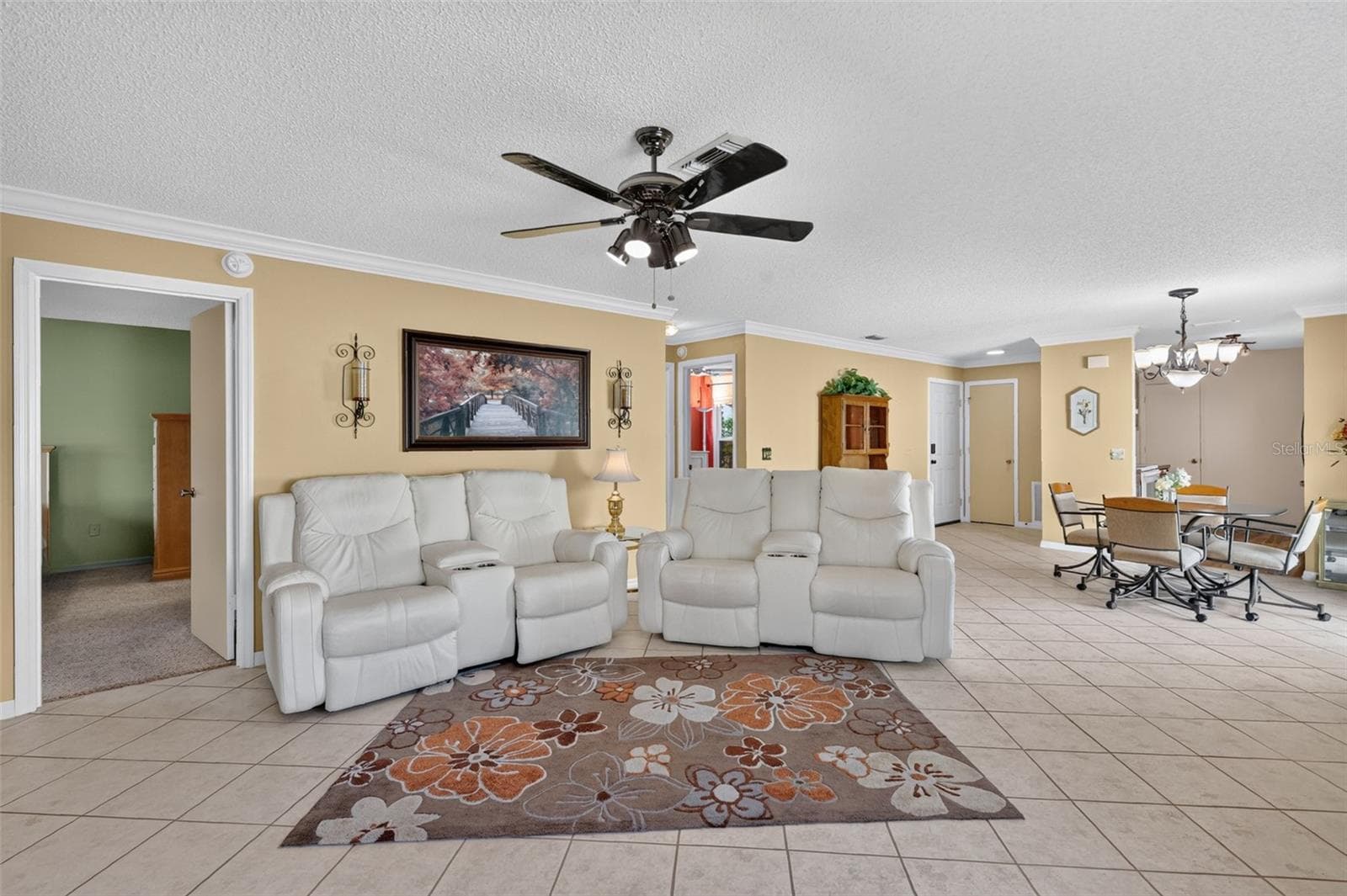 Living and Dining Rooms - 407 CARMEL AVE, THE VILLAGES