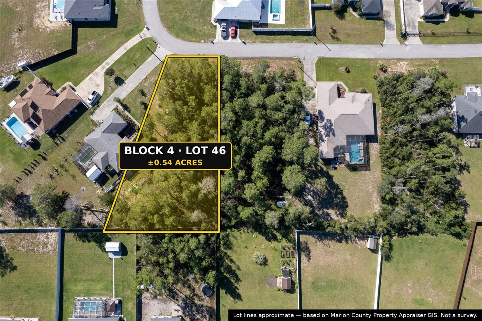 Land at SW 109TH ST, OCALA, photo 3 of 4