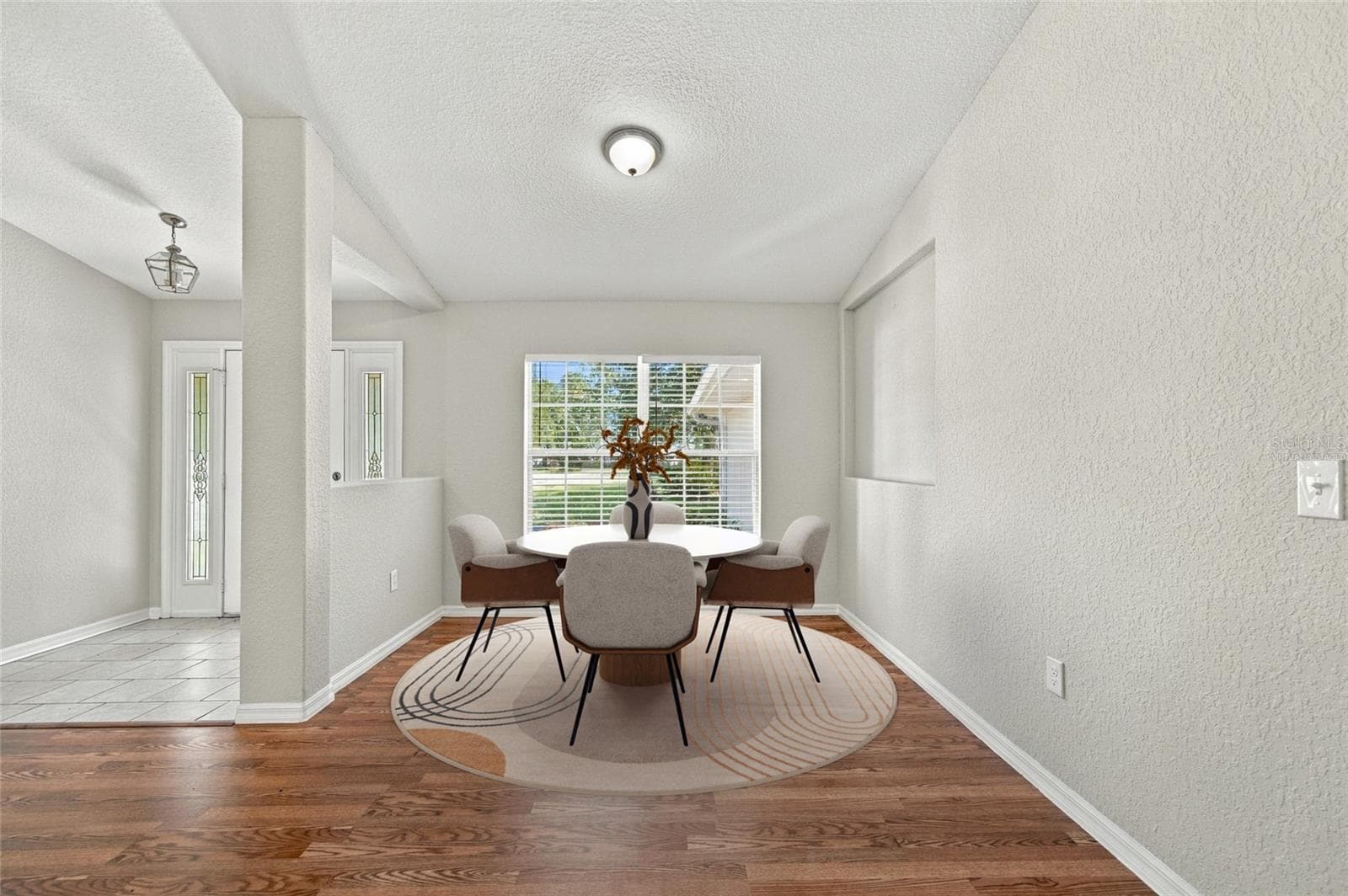 Virtually Staged - Dining area - 12707 BOX DR, HUDSON