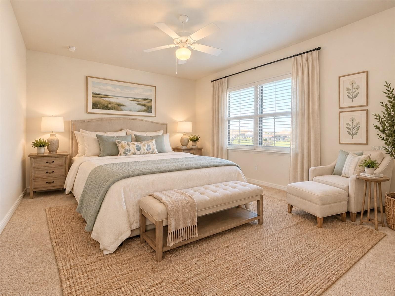 Staged Photo- Primary Suite - 6240 PINEHURST LOOP, WINTER HAVEN