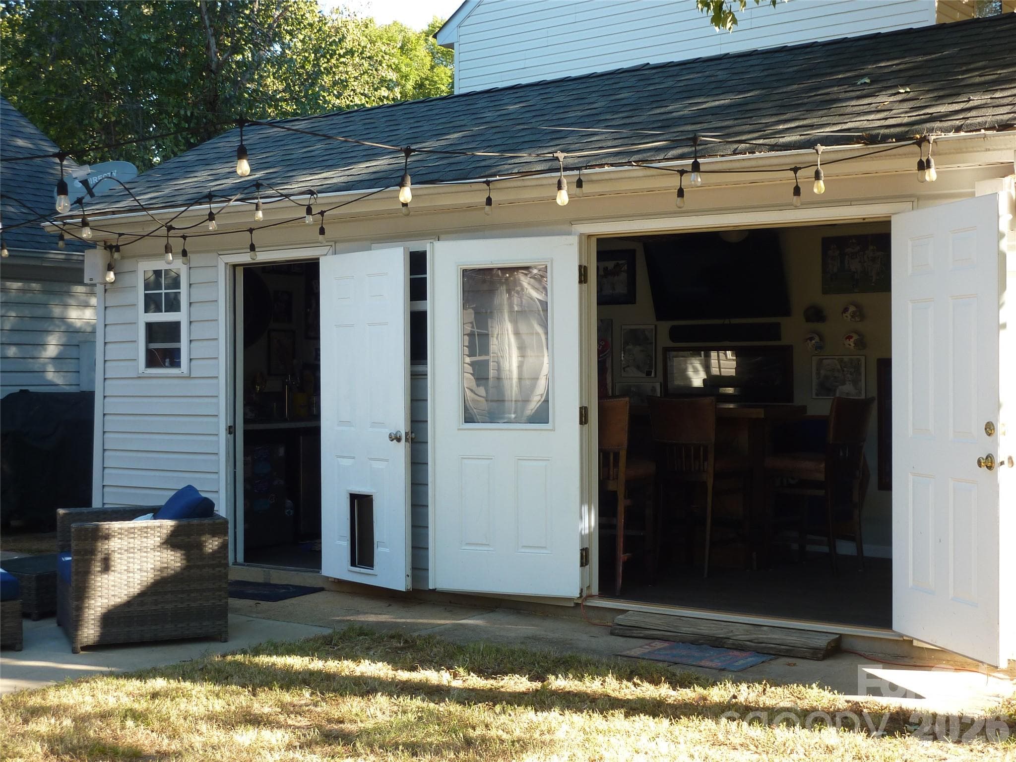 Outdoor Shed w/electric and Air unit - 3716 NW Winterberry Court, Concord