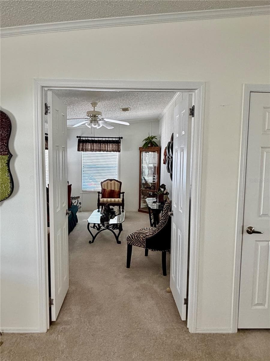Double Doors, shown Open leads to the bonus/office/possible third bedroom - 34012 AZALEA DR N, PINELLAS PARK