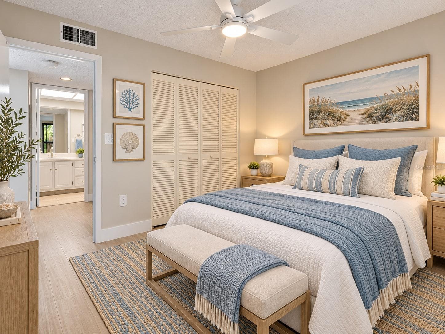 Virtural staged guest room - 2593 COUNTRYSIDE BLVD #7304, CLEARWATER