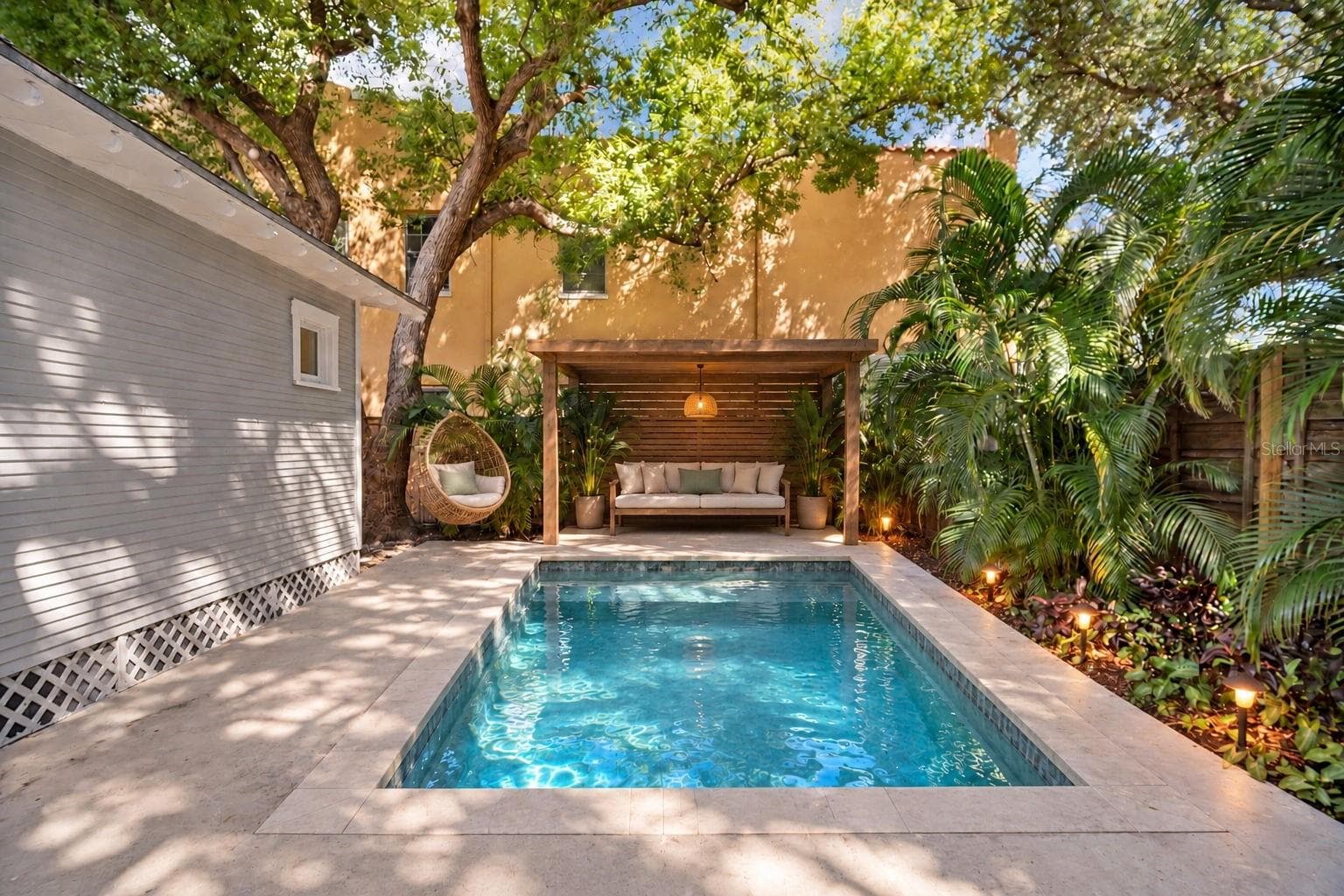Digitally Altered to Showcase Pool Option - 1918 W DEKLE AVE, TAMPA