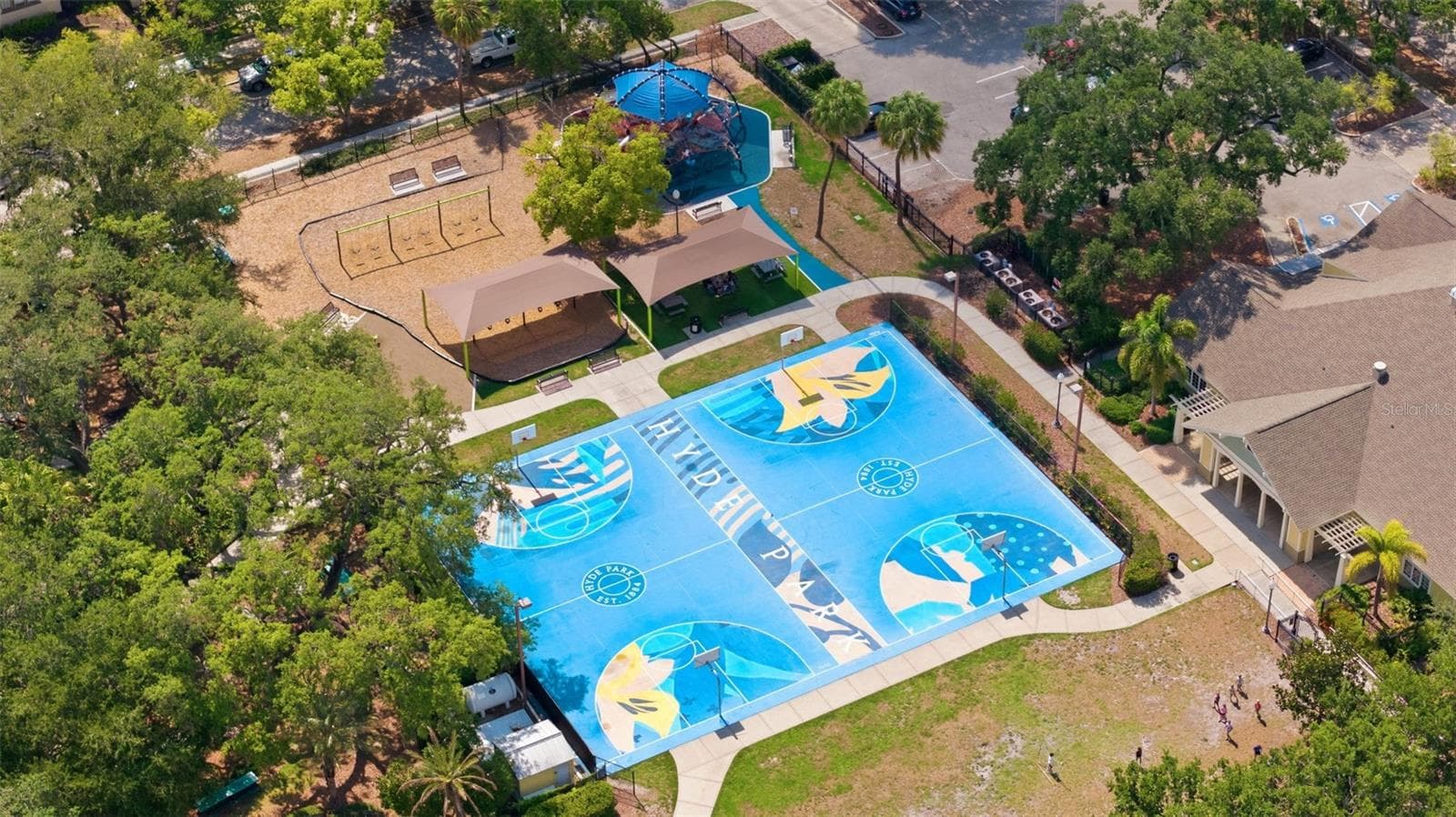Anderson Park - 3 blocks away. Basketball Courts, Playground, Community Center. - 1918 W DEKLE AVE, TAMPA