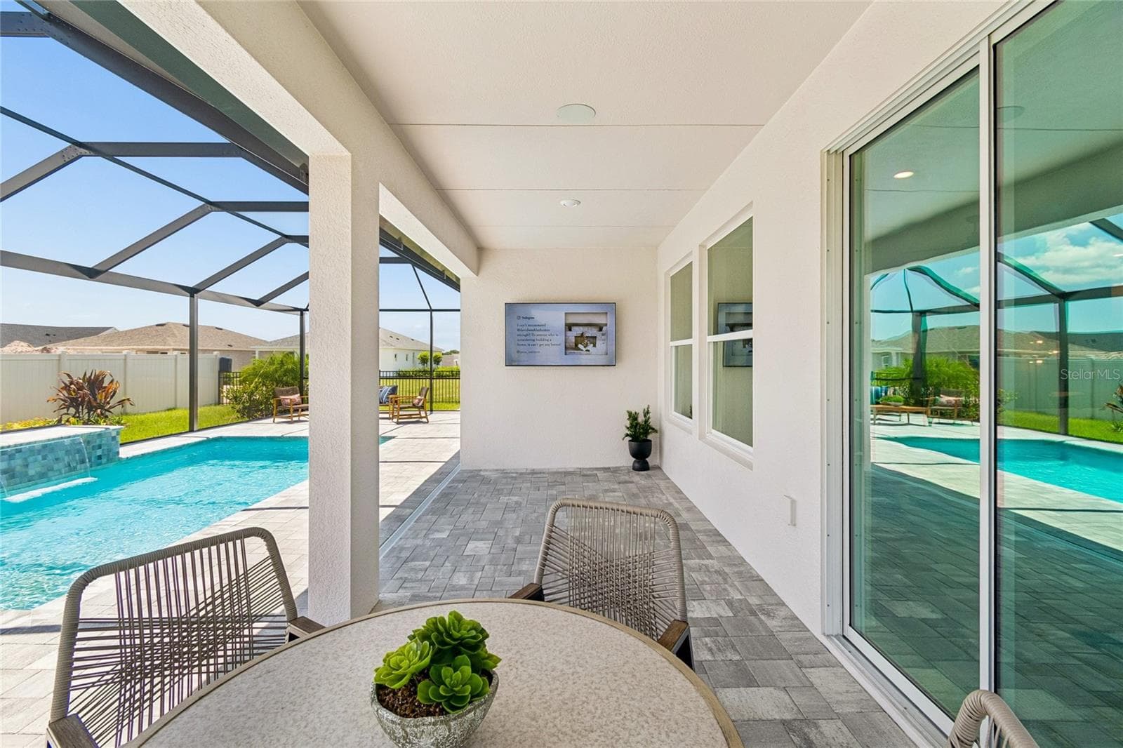 Rear Porch - 507 SPRING HARVEST DR, PLANT CITY